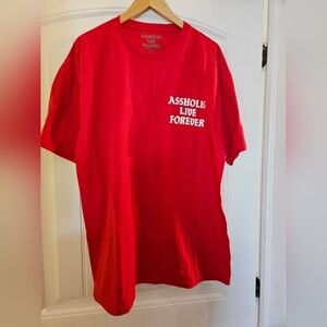 NWOT Assholes Live Forever Tee XL